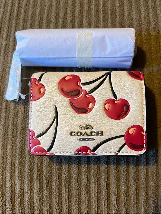 Coach Handbags - Coach CZ759 Mini Wallet on a Chain with Cherry Print nwt